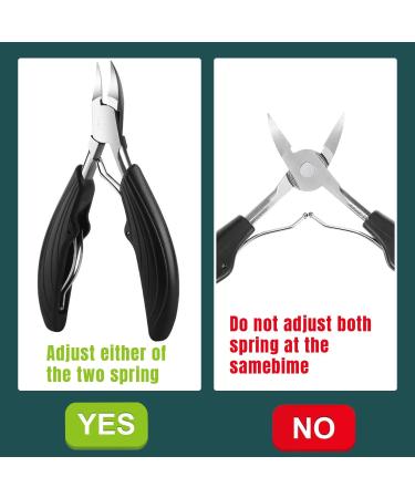 Toenail Clippers Nail Clippers for Thick Nails Heavy Duty Ingrown Thick Toenails Scissors - Buy Online on GoSupps.com