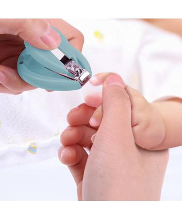 Baby Nail Clippers Set - Safe Nail Cutter, Trimmer & File for Newborns & Toddlers - Buy Online on GoSupps.com