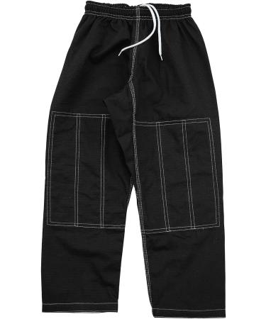 ROAR Kids BJJ Gi Pants - MMA Grappling & Martial Arts Kickboxing - Black - Buy Online on GoSupps.com