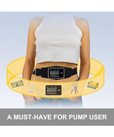 Insulin Pump Belt Holder for Tandem t:slim X2 - Diabetic Waist Pack for Men and Women - Buy Online on GoSupps.com