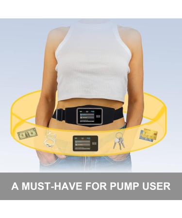 Insulin Pump Belt Insulin Pump Holder Belt Insulin Pump Waist Belt Band Diabetes Pouch for Running or Travel Hold CGM Receiver Insulin Pumps Blood Glucose Meters & Test Strips - Buy Online on GoSupps.com
