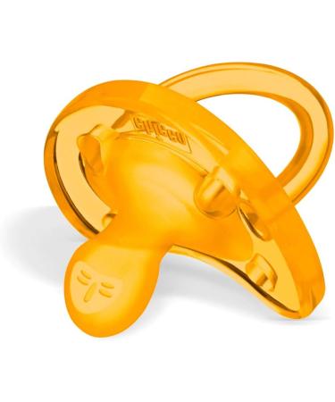 Chicco Physio Soft 00073000310000 Teat 0m+ - Rubber 1 Piece in Neutral Orange Yellow - Buy Online on GoSupps.com