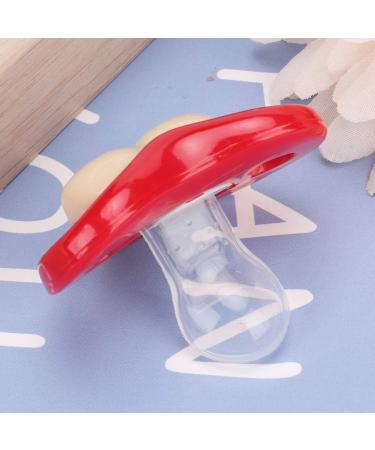 Baby Funny Fake Pacifier - Real Silicone Anti-Pacifier for Newborns 3+ Months | Cute Teeth Design - Buy Online on GoSupps.com