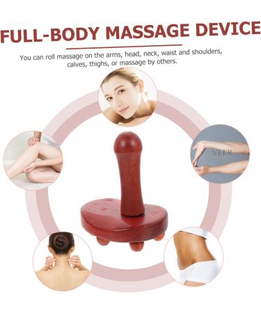 Beaupretty 1pc Wooden Body Massager & Scalp Massager | Portable Abdominal & Neck Massage Tool for Spa Fitness - Buy Online on GoSupps.com