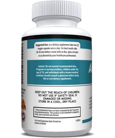 Anti-Anxiety Formula 900mg - GABA  L-Theanine & 5-HTP | 60 Capsules - Buy Online on GoSupps.com