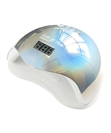 UV LED Nail Lamp 72W Professional Nail Dryer Gel Nail Polish Curing Machine Nail Art Manicure Tools with 3 Timer Settings Smart Automatic Sensor (White)