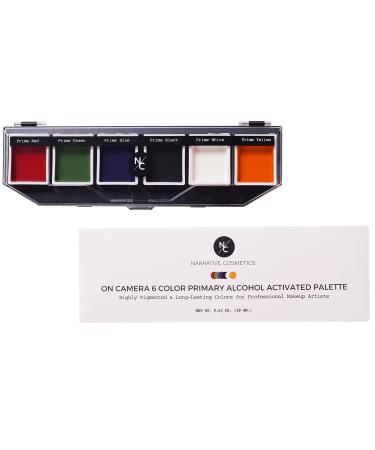 6 Color Waterproof Alcohol Activated Makeup Palette - Perfect for Professional Makeup Artists | International Shipping - Buy Online on GoSupps.com