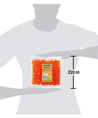 Buy Haribo Gold Bears Orange 1 kg Gummy Bears | International Shipping Available - Buy Online on GoSupps.com
