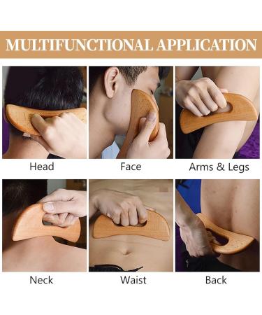 Buy Iudwcg Wooden Scraping Tool - Anti-Cellulite Massage & Muscle Relief Device | International Shipping Available - Buy Online on GoSupps.com
