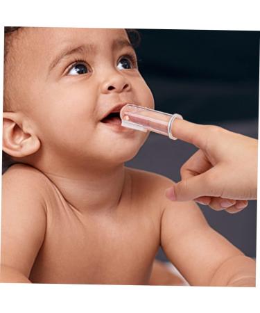 Buy Healvian Finger Toothbrush Set for Toddlers Portable Baby Oral Cleaning Solution | 3 Sets of Children's Toothbrushes - Buy Online on GoSupps.com