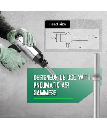 Monkey King Bar 3 x 7.5 Pneumatic Air Chisel with 0.41 Shank - Metalworking Accessories for Floor Scraping and Hammering - Buy Online on GoSupps.com