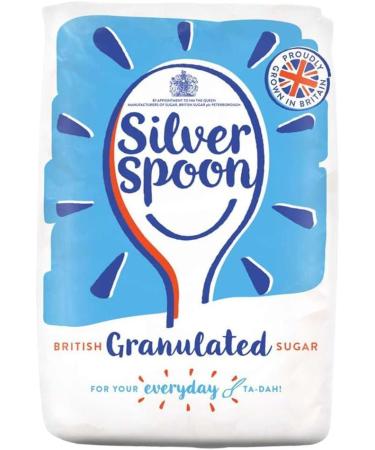 Granulated Sugar 1Kg | 100% British from field to spoon | Servings per Pack 250 - Buy Online on GoSupps.com