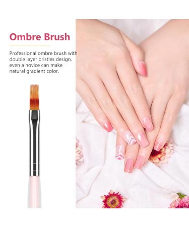 TEOYALL Aurora Nail Art Brushes - Precision Fine Liner & Ombre Brush Set for Expert Nail Design | International Shipping Available - Buy Online on GoSupps.com
