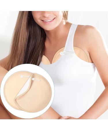 Castor Oil Pack for Breast Care - Adjustable Khaki Breast Polster & Cord - 2 Pieces for Relaxation - Buy Online on GoSupps.com