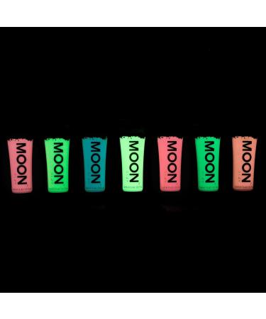 Moon Glow 12 ml - Phosphorescent Bright Facial & Body Color | UV Key Supporters Included | International Shipping - Buy Online on GoSupps.com