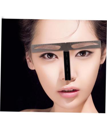DOITOOL Brow Stencils Eyebrow Stencil Kit Eyebrow Drawing Tool Eyebrow Ruler Stencil Template Mold With Box - Buy Online on GoSupps.com