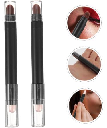SOESFOUFU 2pcs Eye Makeup Eye for Makeup Eye Shadow for Makeup Eye Brushes for Eyeshadow Makeup Eye Black Abs - Buy Online on GoSupps.com