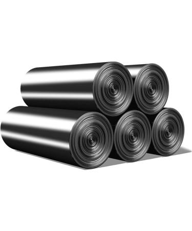 1 Pack of 100Pcs Black Trash Disposable Plastic Garbage Bag Thick Garbage Bag 45X50CM_1 MIL Garbage Bag 100pcs - Buy Online on GoSupps.com