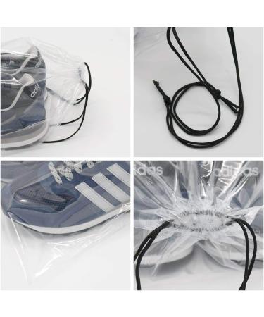 72 PCS Large Portable Clear Shoe Storage Bags for Travel - Transparent Shoe Organizer - Buy Online on GoSupps.com