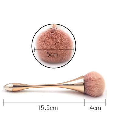Uooker Professional Large Powder Mineral Brush - Perfect for Mineral Foundation Blending Rose Gold | International Shipping Available - Buy Online on GoSupps.com