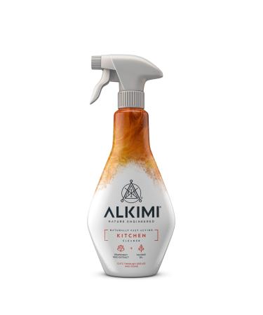 ALKIMI Kitchen Cleaner Spray 500ml Nature-Engineered Degreaser Spray with Anti-Microbial Anti-Septic and Anti-Fungal Properties Powerful Natural Kitchen Cleaning Spray Single