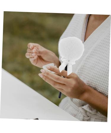 HONMEET Makeup Puff Powder Household Powder Puff Setting Powder Puff Lovely Body Powder Puff Round Powder Puff Makeup Powder Puff Compact Powder Puff Powder Puff White Plush - Buy Online on GoSupps.com