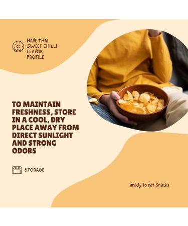 Lays Gourmet Potato Chips (Thai Sweet Chilli) Flavor (36 Gram) - Slow-Cooked Potato Chips Snacks (Pack of 4) - Buy Online on GoSupps.com