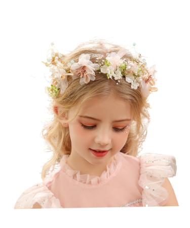 Bridal Headband For Wedding Hair Piece Crystal Flower Girl Headband Bridesmaid Hair Vine For Wedding Party Hair Accessories Wedding Headbands