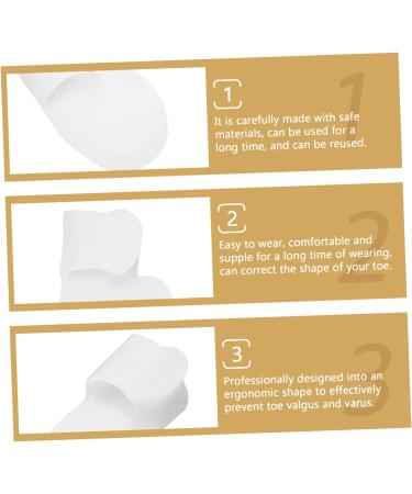 FLEX Tools 8 Pcs Little Splitter Nursing Foot Protectors - Gel for Nails, Bunion & Callus Care Tool - Buy Online on GoSupps.com