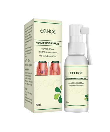 SINGOVE Face Tape for Wrinkles Broken Hemorrhoids Spray Eliminates Hemorrhoids Body Care and Antipruritic Soothes Swelling Hemorrhoids Spray Anal Soothing Spray 30ml Pores Remover (A One Size) One Size A