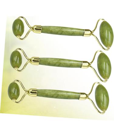 Minkissy Neck Roller Set - 6 Pieces Jade Gua Sha Tool & Ice Facial Scooters for Anti-Aging Massage - Perfect Facial Massage Devices - Buy Online on GoSupps.com