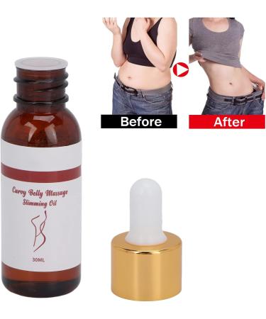 Body-Shaping Massage Oil | Weight Loss Slimming Oil for Waist Legs Stomach & Arms | Essential Oil for Fat Reduction & Abdominal Shaping - Buy Online on GoSupps.com