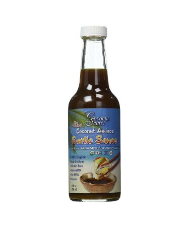 Coconut Aminos Garlic Sauce 10 Ounces (Pack of 12)