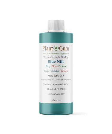 Blue Nile Fragrance Oil 4 fl. oz. Scented Oil for DIY Soap Making Candles Bath Bombs Body Butters. Used in Aromatherapy Diffusers Burners and Warmers. Add to Lotions and Creams.