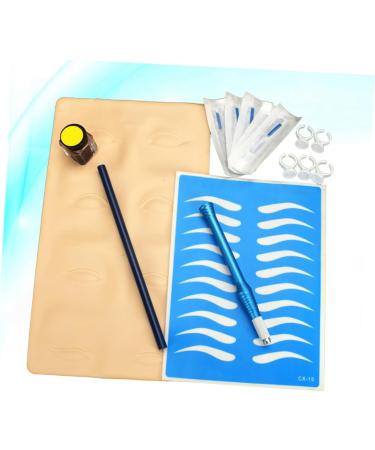 Didiseaon Microblading Blue Pencil Practice and & Ink Dark Eyebrow Pigment Pen Manual Eye D Kit Cup - Buy Online on GoSupps.com