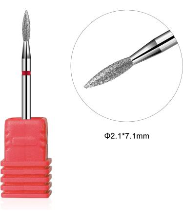 BNG Cuticle Bit for Gel Nails - Professional Electric Nail File 3/32 Inch Diamond Grinder for Removing Cuticles - Manicure Salon Tool - Buy Online on GoSupps.com