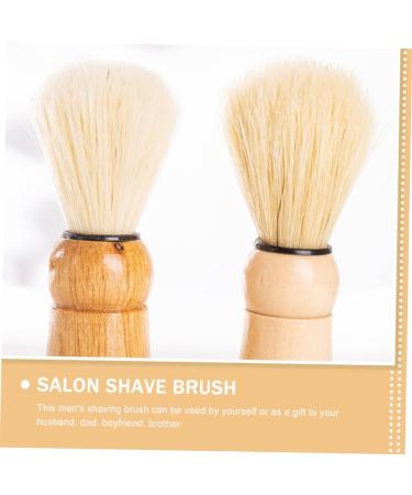 Minkissy 2-Pack Barber Dust Brush Set - Men's Hair Shaving & Grooming Tools - Travel-Friendly Neck Brush & Nylon Wool Hairdresser Accessories - Buy Online on GoSupps.com