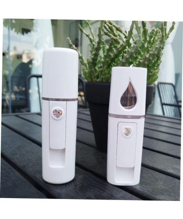 WOONEKY Face Sprayer Nanometer Sprayer Cool Face Mist Steamer Mini Face Humidifier Nano Mist Sprayer White - Buy Online on GoSupps.com