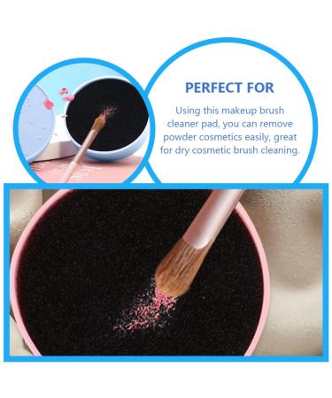 Beaupretty Makeup Sponge & Brush Cleaner - 2pcs Color Removal Pads for Quick Wash & Deep Clean | Eyeshadow & Cosmetic Brush Care - Buy Online on GoSupps.com