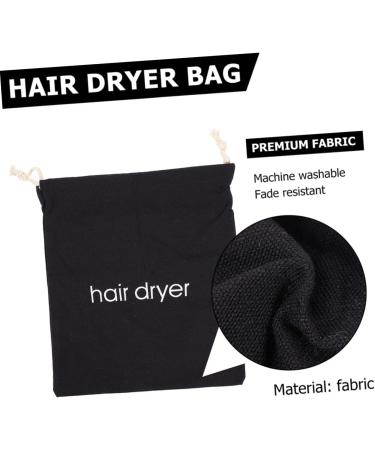 FRCOLOR 4 Pcs Hair Dryer Storage Bag Set - Travel Toiletry & Makeup Bags Canvas Drawstring Holders for Hair Dryers - Perfect Room Supplies - Buy Online on GoSupps.com