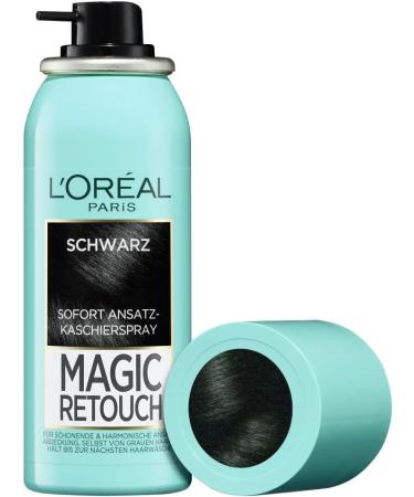 L'Or al Paris Magic Retouch 75ml Black Paint Sprays Pack of 1 black 75 ml (Pack of 1) - Buy Online on GoSupps.com