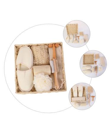 Buy Healeved Spa Kit: Bath Massage Set & Body Brush for Women - Perfect Shower Supplies & Accessories for Home & Travel - Buy Online on GoSupps.com