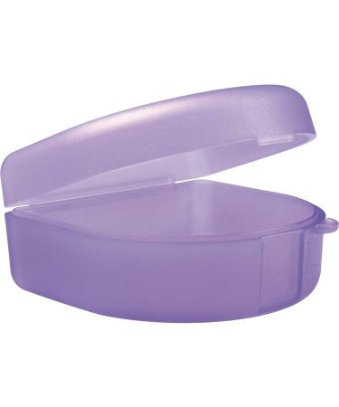 wellsamed braces box Dento Box purple box (also for bite guard night guard) 1 piece