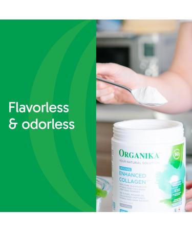 Organika Enhanced Hydrolyzed Collagen Peptides Powder: Easy Absorption Unflavored Collagen Powder for Skin Hair Nails Joints Muscles & Gut - Keto GMO-Free Grass-Fed (1.1 Pounds) Collagen Unflavored 1.1 Pound (Pack of  - Buy Online on GoSupps.com