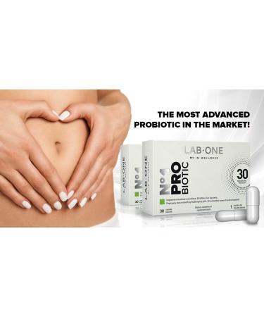 LAB ONE N1 ProBiotic + Prebiotic 30 Capsules - Modern SYNBIOTYK - Buy Online on GoSupps.com