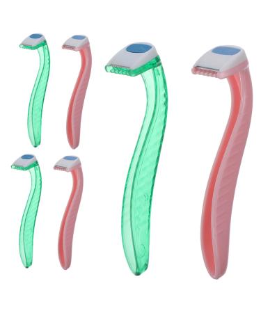 6pi ces Rasoir Femmes Lame S re Protecteur Portable Pour Jambes Bras Aisselles Zones Intimes Pr cision Et Confort Voyage