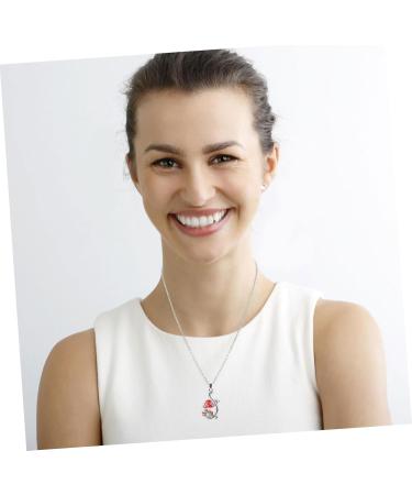 Yardenfun Frog Necklace Choker Necklaces for Women Princess Pendant Chocker Necklace for Women Mushroom Amulet - Buy Online on GoSupps.com