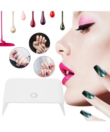 Mini 24w Foldable USB Nail Dryer | Energy Saving LED UV Lamp for Gel Polish | Single Key Operation for Home Use - Buy Online on GoSupps.com