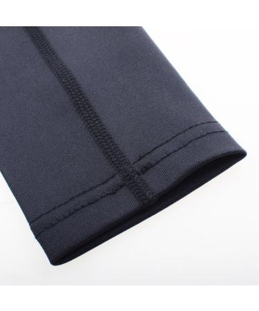 Coolomg UV Protection Compression Arm Sleeves | Growlings Slide Bandage for Men & Women | XS-XL | Ideal for Bicycle Volleyball Basketball Handball | Black - Buy Online on GoSupps.com