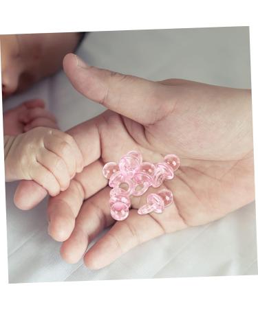 100 Pieces Baby Pacifiers - Blue/Shiny Baby Shower Toys | DIY Accessories & Acrylic Chupones - Pack of 1 - Buy Online on GoSupps.com